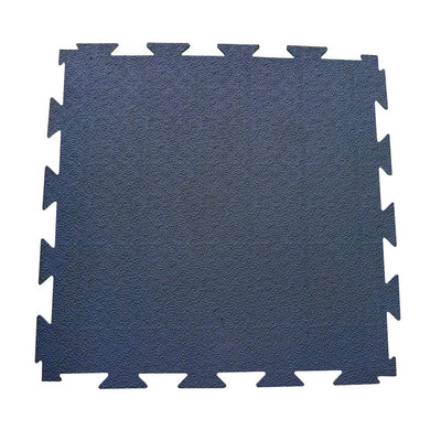 Rubber-Cal Terra-Flex 1/4 in. x 24 in. x 24 in. Blue Interlocking Flooring (10-Pack, 40 sq. ft.) - Super Arbor