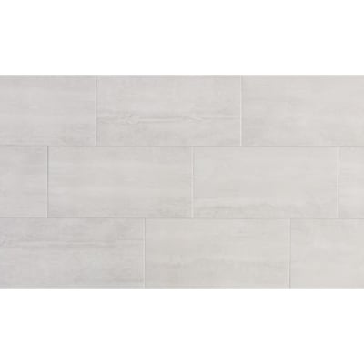 TRUE PORCELAIN CO. Endless Ivory 12-in x 24-in Matte Porcelain Floor Tile