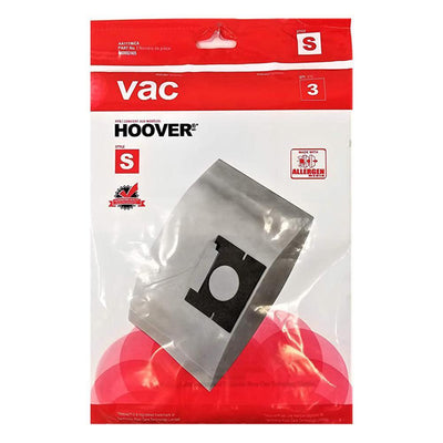 Vac Hoover Type S Allergen Bags (3-Pack) - Super Arbor