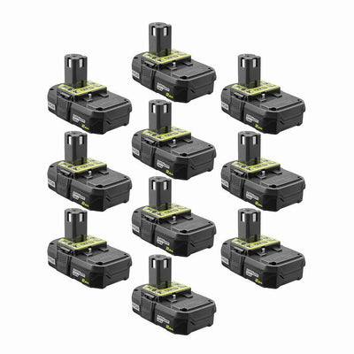18-Volt ONE+ 2.0 Ah Lithium-Ion Compact Battery (10-Pack) - Super Arbor