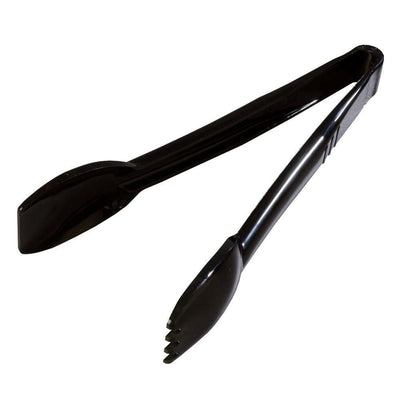 High Temperature Black Salad Tongs Set of 12 - Super Arbor