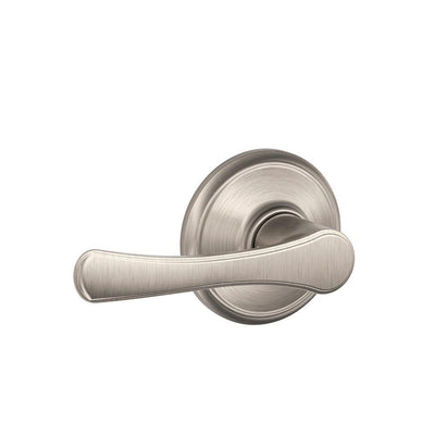 Avila Satin Nickel Passage Hall/Closet Door Lever - Super Arbor