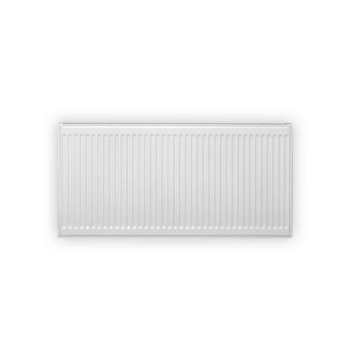 20 in. H x 48 in. L Hot Water Panel Radiator Package in White - Super Arbor