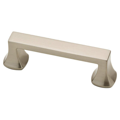 Mandara 5-1/16 in. (128 mm) Center-to-Center Satin Nickel Drawer Pull - Super Arbor