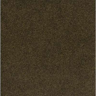 Foss Peel and Stick Grizzly Grass 24 in. x 24 in. Pecan Artificial Grass Carpet Tiles (15-Pack) - Super Arbor