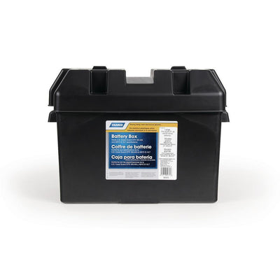 Camco RV Large Battery Box, Black - Super Arbor