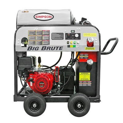 Simpson Big Brute 4000 PSI at 4.0 GPM Hot Water HONDA GX390 Gas Pressure Washer with COMET Triplex Plunger Pump Professional - Super Arbor