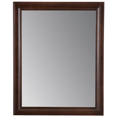 20 in. W x 28 in. H Framed Rectangular Bathroom Vanity Mirror in White Washed Oak - Super Arbor