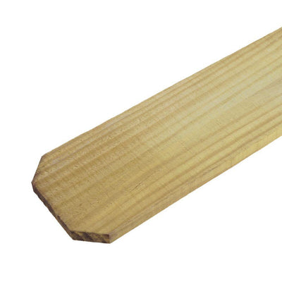 5/8 in. x 5-1/2 in. x 6 ft. Pressure-Treated Pine Dog-Ear Fence Picket - Super Arbor