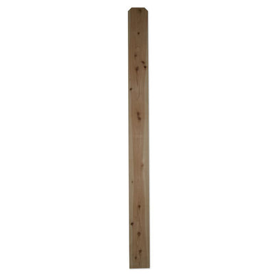 1 in. x 6 in. x 6 ft. Japanese Cedar DE Fence Picket - Super Arbor