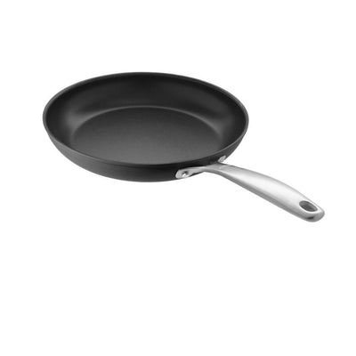 Good Grips 12 in. Hard-Anodized Aluminum Ceramic Nonstick Frying Pan in Black - Super Arbor