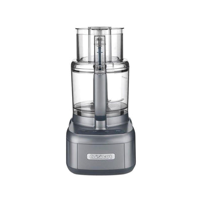 Elemental 11-Cup Gunmetal Food Processor with See-Through Lid - Super Arbor