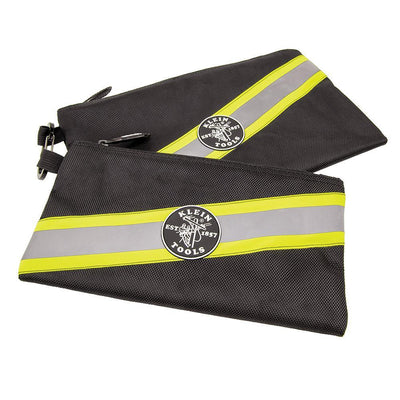 Tradesman Pro 10 in. High Visibility Zipper Tool Bag (2-Pack) - Super Arbor