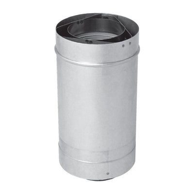 Adjustable Vent Length 3 x 5 in. Stainless Steel Concentric Vent for Indoor Tankless Gas Water Heaters - Super Arbor