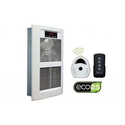 LPW ECO2S 120-Volt 1500-2750-Watt 5118-9383 BTU Electric Wall Heater in White Dove - Super Arbor