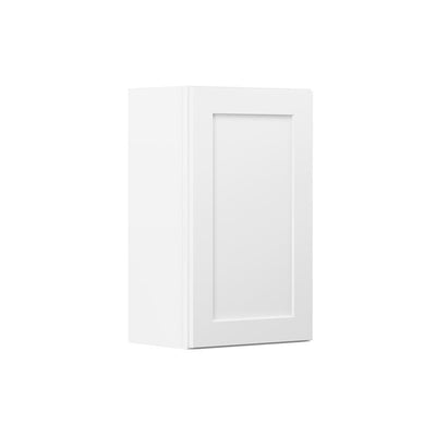 Shaker Ready To Assemble 9 in. W x 30 in. H x 12 in. D Plywood Wall Kitchen Cabinet in Denver White Painted Finish