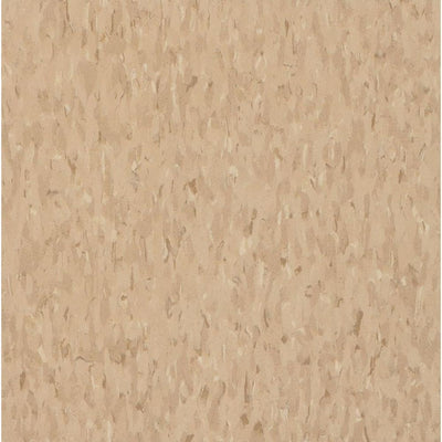 Armstrong Imperial Texture VCT 12 in. x 12 in. Nougat Standard Excelon Commercial Vinyl Tile (45 sq. ft. / case) - Super Arbor
