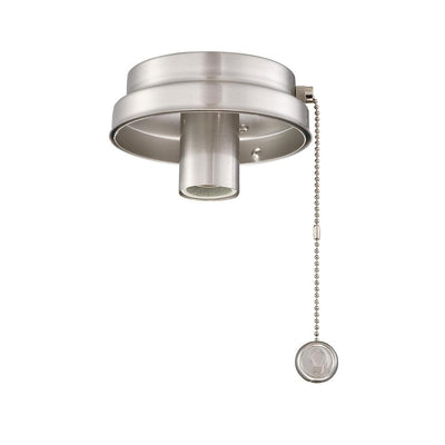 Brushed Nickel Ceiling Fan Low Profile LED Light Kit - Super Arbor