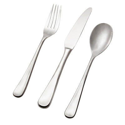 Stephanie 20-Piece Satin 18/0 Stainless Steel Flatware Set (Service for 4) - Super Arbor