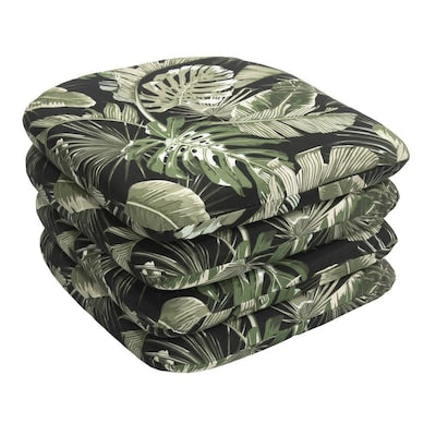 Donglin Furniture Green Palm Seat Pad(Set of 4)