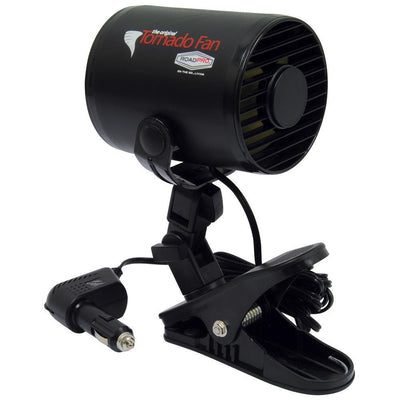 RoadPro 12-Volt Tornado Fan with Mounting Clip - Super Arbor