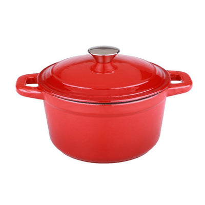 Neo 7 Qt. Cast Iron Round Dutch Oven with Lid - Super Arbor