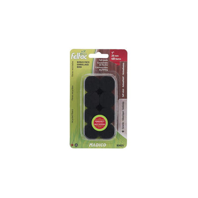 1 in. Round Felt Pads (48-Pack)