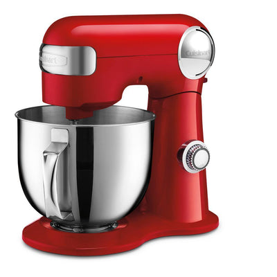 5.5 Qt. 12-Speed Red Stand Mixer with Accessories - Super Arbor