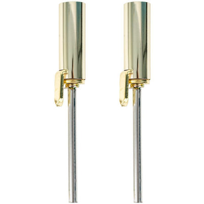 Polished Brass Hinge Pin Door Closer (2-Pack) - Super Arbor