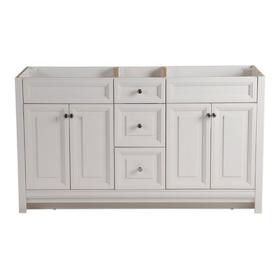 Brinkhill 60 in. W x 34 in. H x 22 in. D Bathroom Vanity Cabinet in Cream - Super Arbor