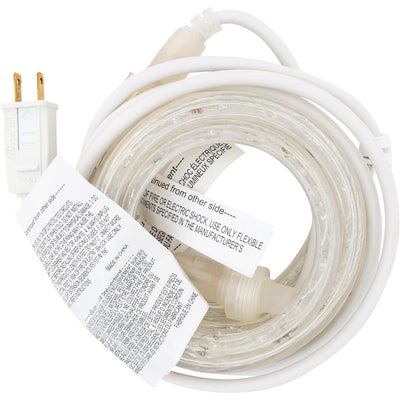 Indoor/Outdoor 6 ft. White LED Rope Light Kit - Super Arbor