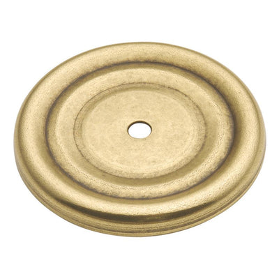 Manor House 1-7/8 in. H Lancaster Hand Polished Knob Backplate - Super Arbor