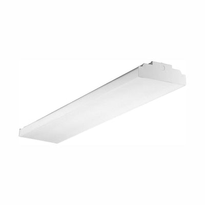 LED LC Wrap Collection 39-Watt White Integrated LED Flushmount - Super Arbor