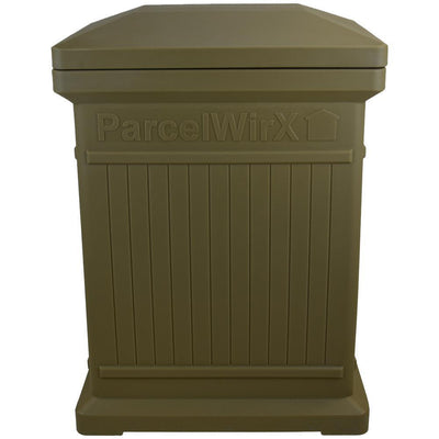 Oak Standard Vertical Architectrual ParcelWirx Delivery Drop Box - Super Arbor