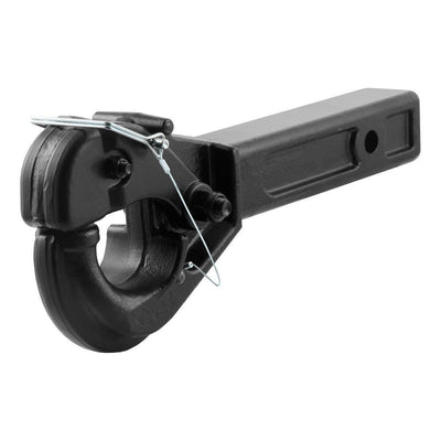 CURT Receiver-Mount Pintle Hook (2 in. Shank, 20,000 lbs., 2-1/2 in. Lunette Eyes) - Super Arbor