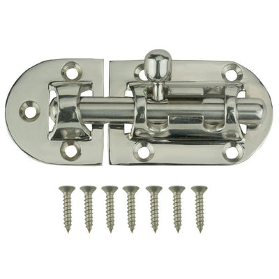 3-5/8 in. Stainless Steel Barrel Bolt - Super Arbor