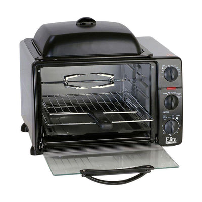 Platinum Black Toaster Oven - Super Arbor