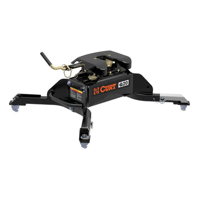 CURT Q20 5th Wheel Hitch with Ram Puck System Legs - Super Arbor