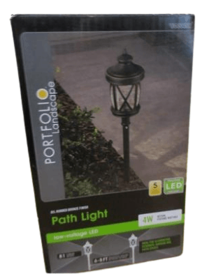 Portfolio 4-Watt Bronze Low Voltage LED Path Light - Super Arbor