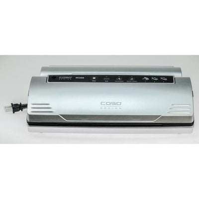 VC 200 Brushed Black Stainless Steel Food Vacuum Sealer - Super Arbor