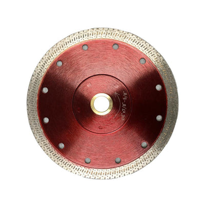 Monster 6 in. Super Thin Mesh Rim Diamond Blades for Cutting Tiles - Super Arbor