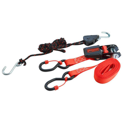 6 ft. x 1/8 in. Tite Rope with 10ft. x 3/4 in. Ratchet Strap (Combo-Pack) - Super Arbor