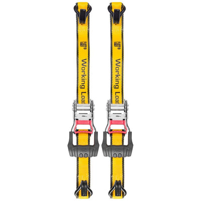 16 ft. x 1-1/2 in., 1500 lbs. Super-Duty Ratcheting Tie-Down Straps (2-Piece) - Super Arbor