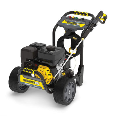 CHAMPION POWER EQUIPMENT 3500 PSI 2.5 GPM Commercial Duty Low Profile Gas Cold Water Pressure Washer - Super Arbor
