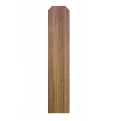 19/32 in. x 5-1/2 in. x 6 ft. Cedar Dog-Ear Kiln-Dried Fence Picket - Super Arbor