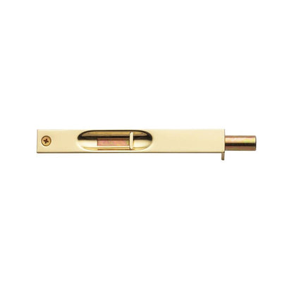 Residential Lifetime Polished Brass Flush Bolt - Super Arbor