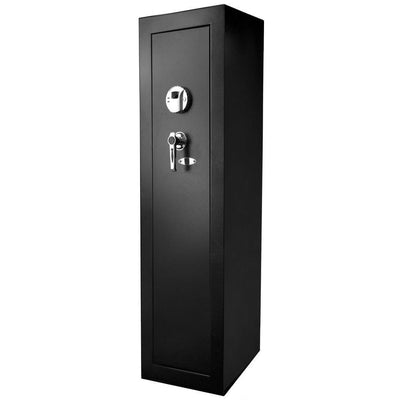 5.5 cu. ft. 12-Gun Large Biometric Safe, Black Matte - Super Arbor