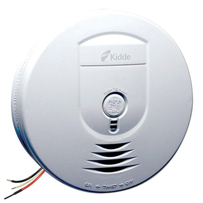 Hardwire Smoke Detector with 9-Volt Battery Backup and Wire-Free Interconnect - Super Arbor