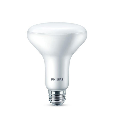 Philips 65-Watt Equivalent with Warm Glow BR30 Dimmable LED ENERGY STAR Light Bulb, Soft White (3-Pack) - Super Arbor