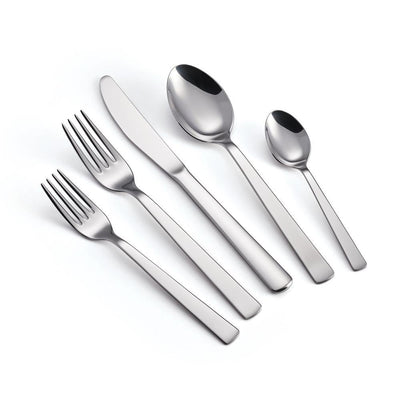 Oslo 20-Piece 18/10 Stainless Steel Flatware Set - Super Arbor